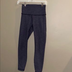 Size 4 Grey LULU LEMON Leggings
